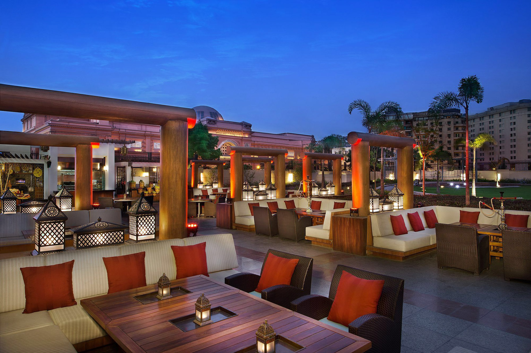 The Nile Ritz-Carlton, Cairo Hotel – Cairo, Egypt – Bab El-Sharq Outdoor Restaurant