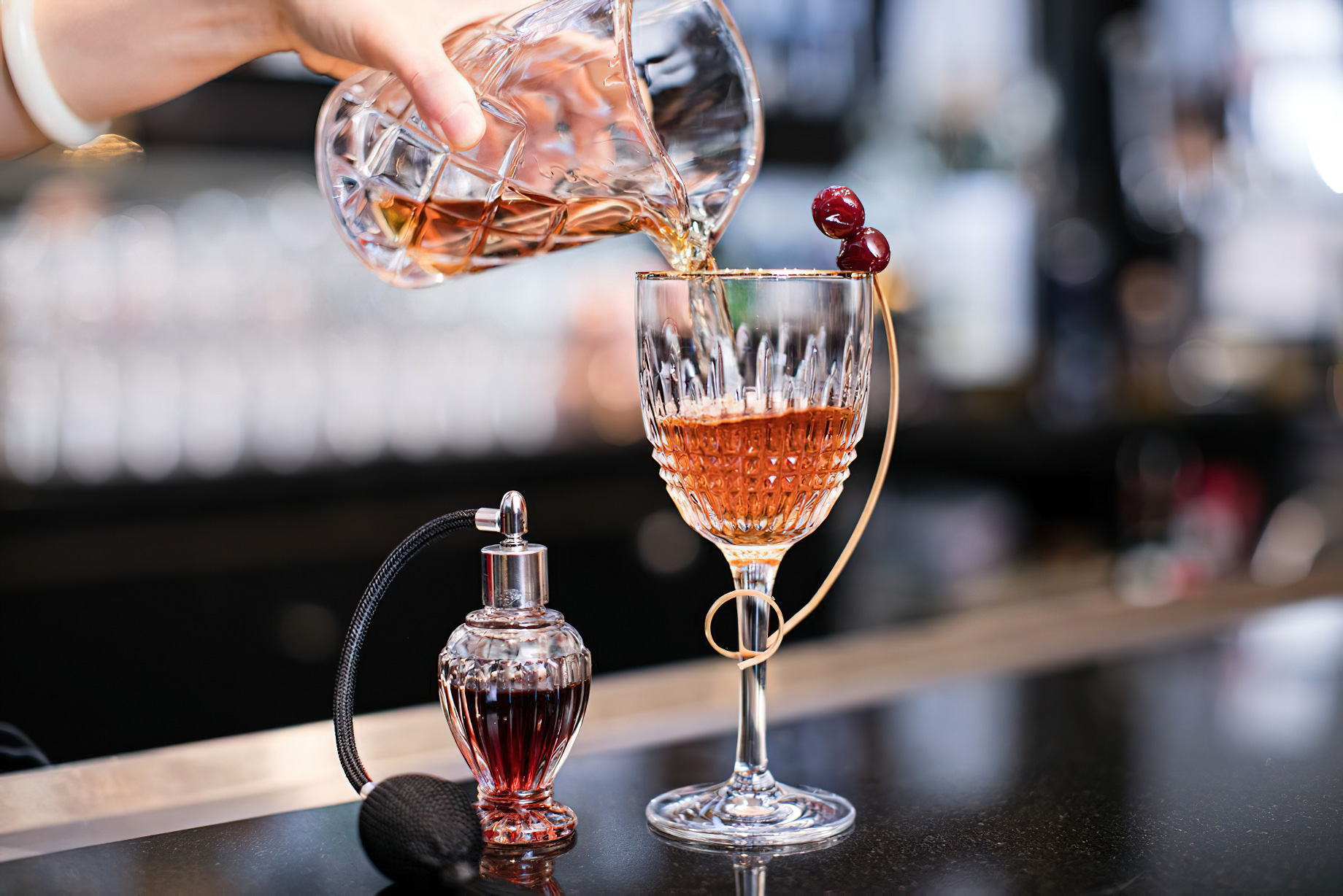 The Ritz-Carlton, Dubai International Financial Centre Hotel – UAE – Flair 5 Bar Infused Cocktail