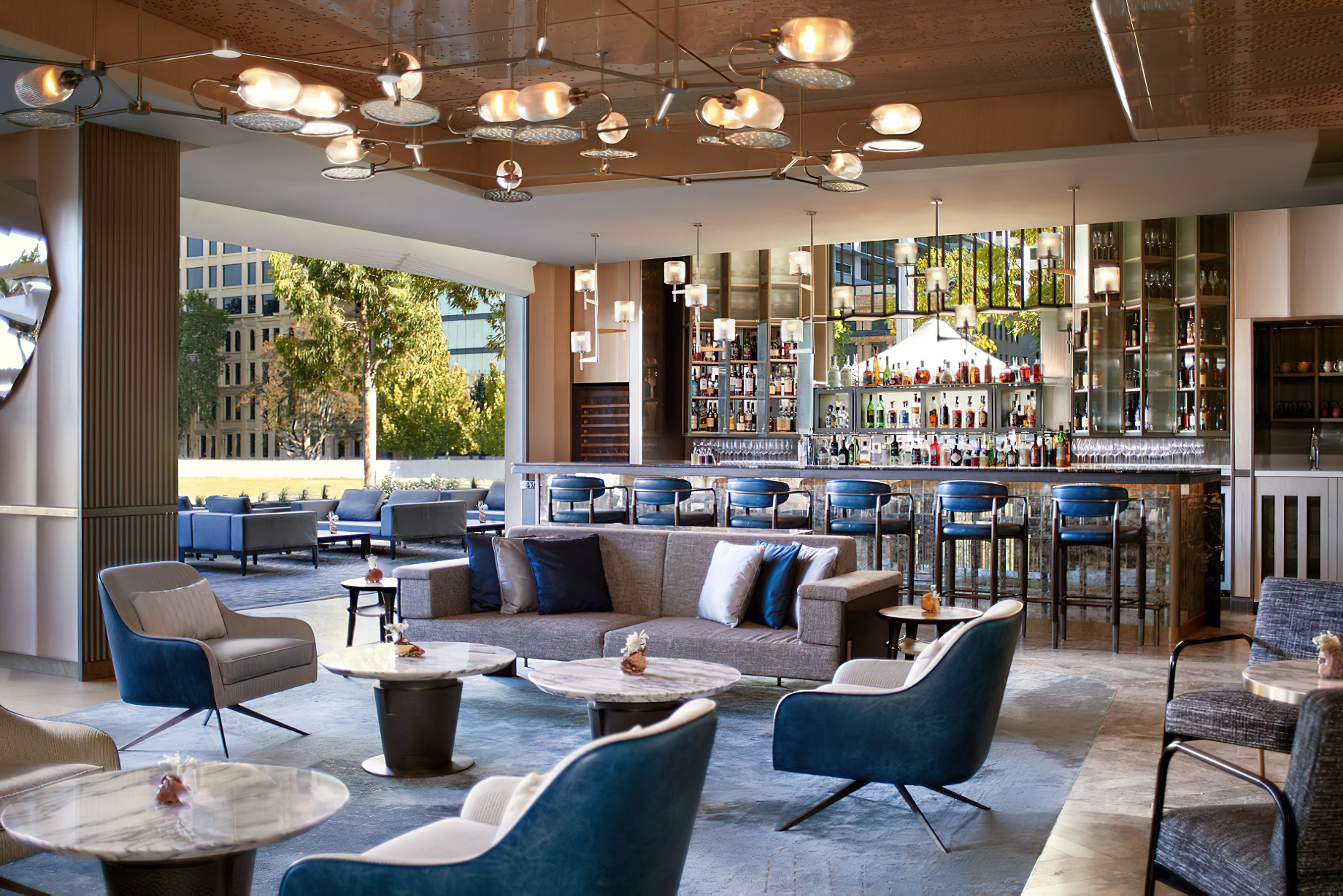 The Ritz-Carlton, Perth Hotel - Perth, Australia - Hearth Lounge
