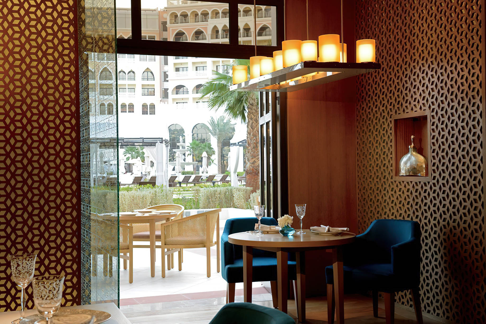 The Ritz-Carlton Abu Dhabi, Grand Canal Hotel – Abu Dhabi, UAE – Mijana Restaurant Interior
