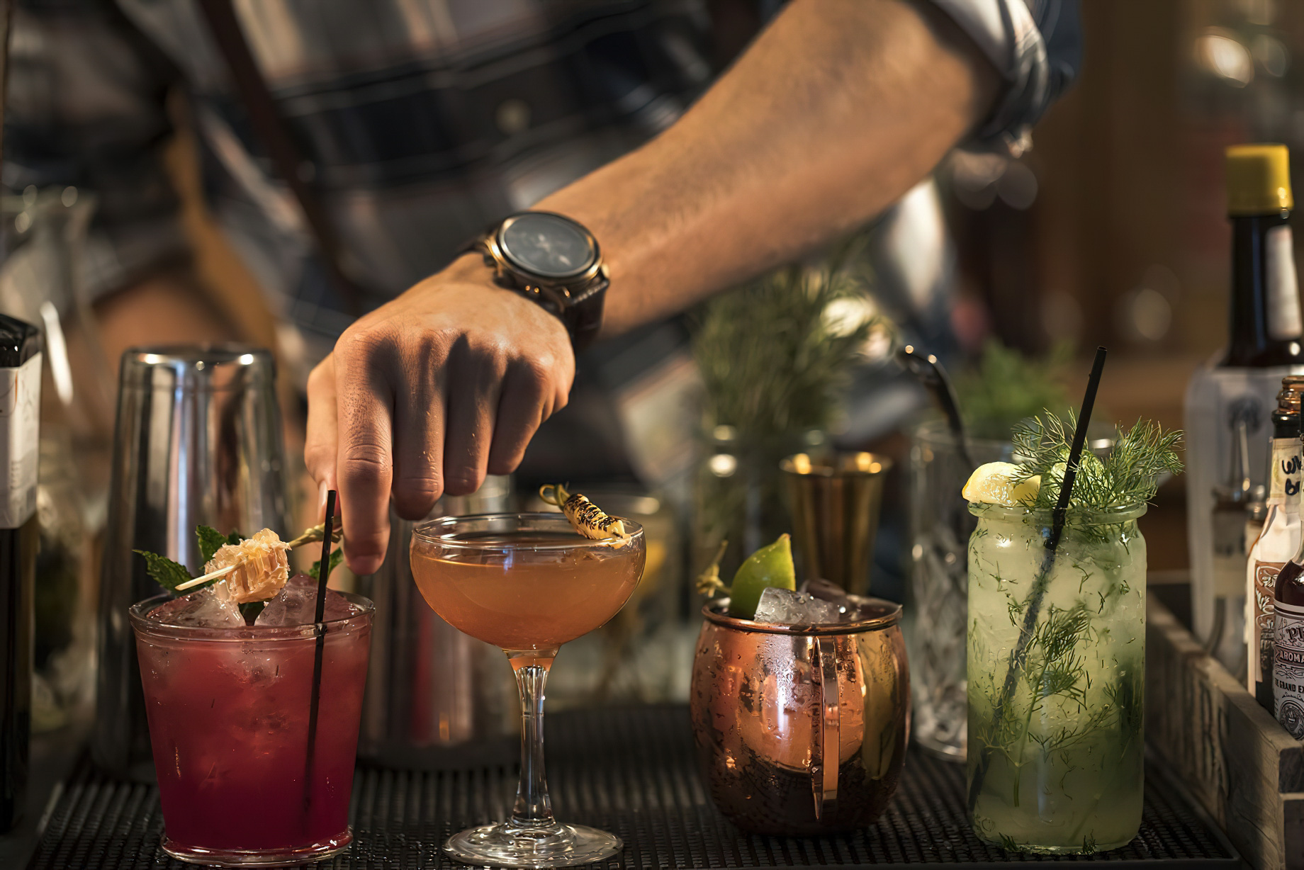 The Ritz-Carlton, Dubai International Financial Centre Hotel – UAE – Flair 5 Bar Drinks