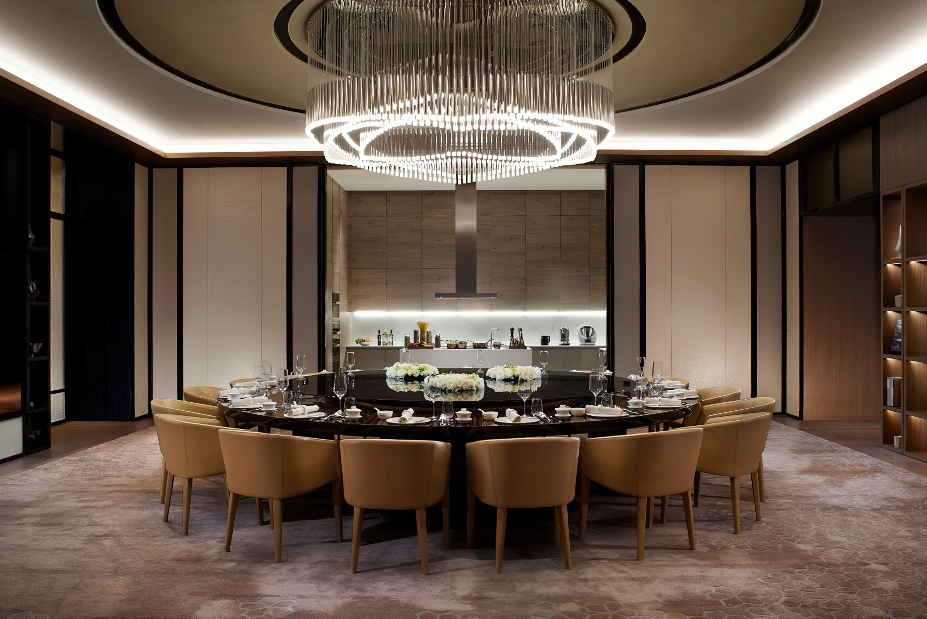 The Ritz-Carlton, Xi’an Hotel – Shaanxi, China – Presidential Suite Dining Room