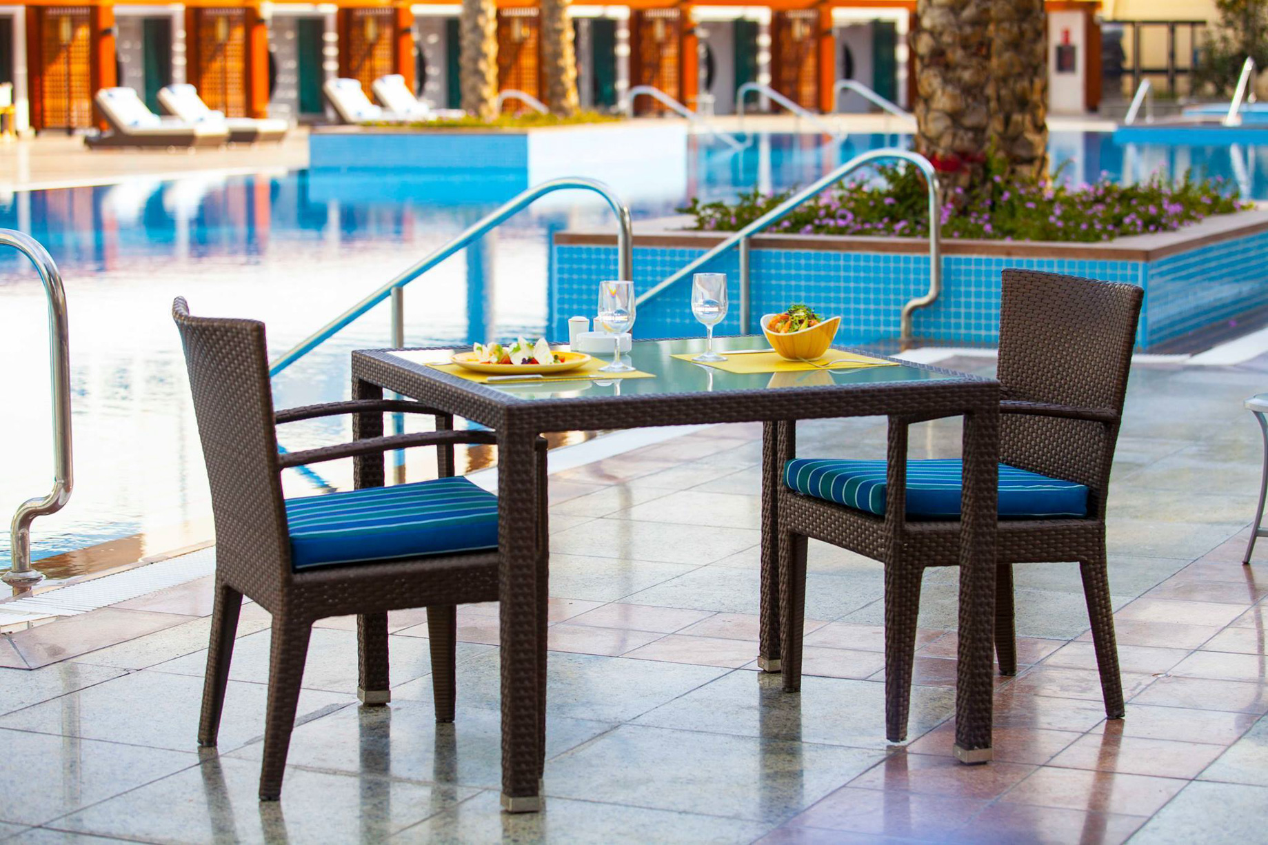 The Nile Ritz-Carlton, Cairo Hotel – Cairo, Egypt – Poolside Dining
