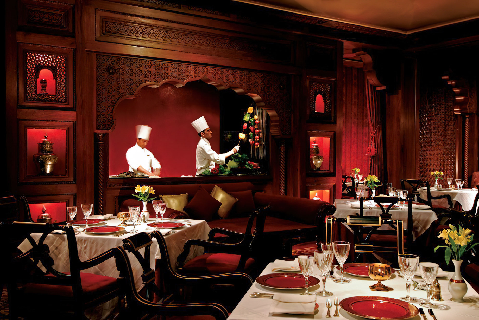 The Ritz-Carlton, Bahrain Resort Hotel – Manama, Bahrain – Nirvana Restaurant Tables