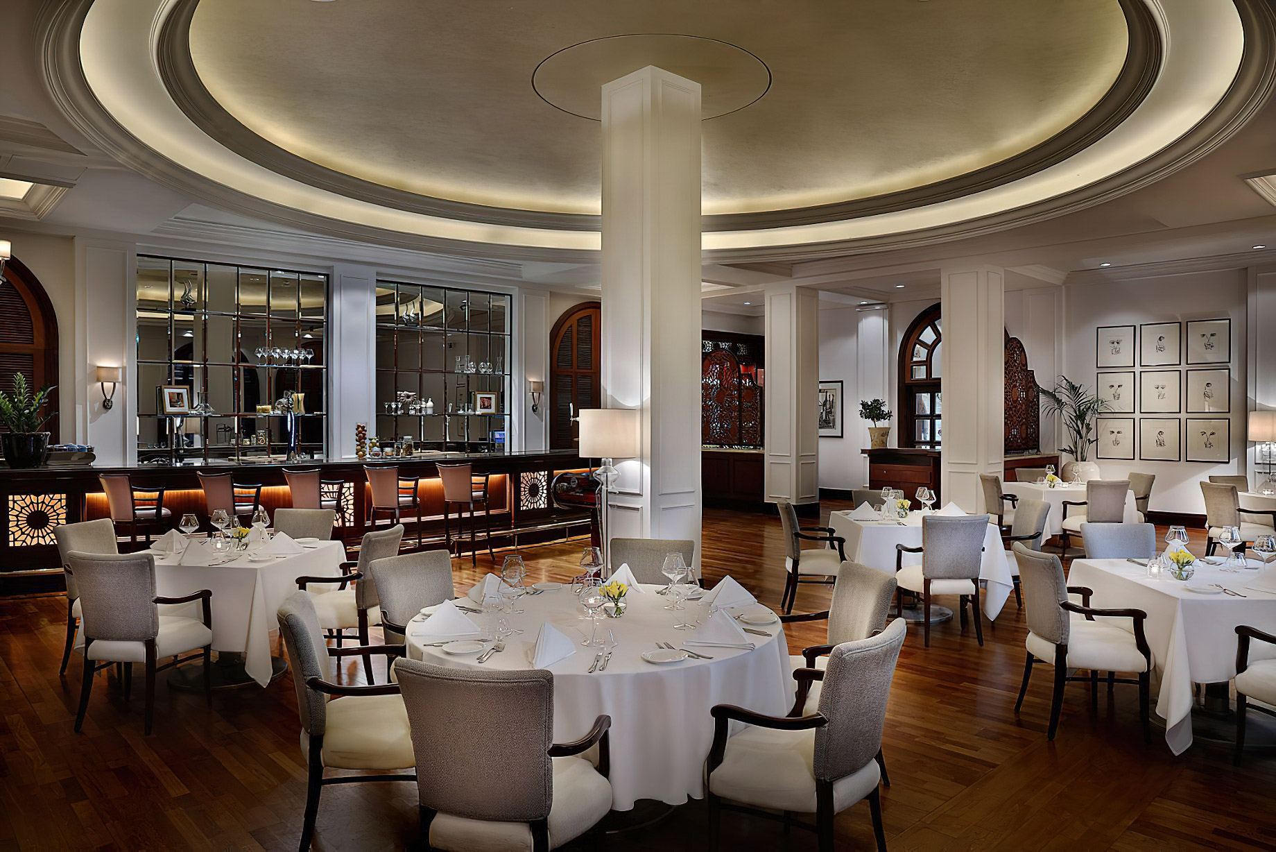 The Ritz-Carlton, Dubai Hotel – JBR Beach, Dubai, UAE – Splendido Restaurant Interior