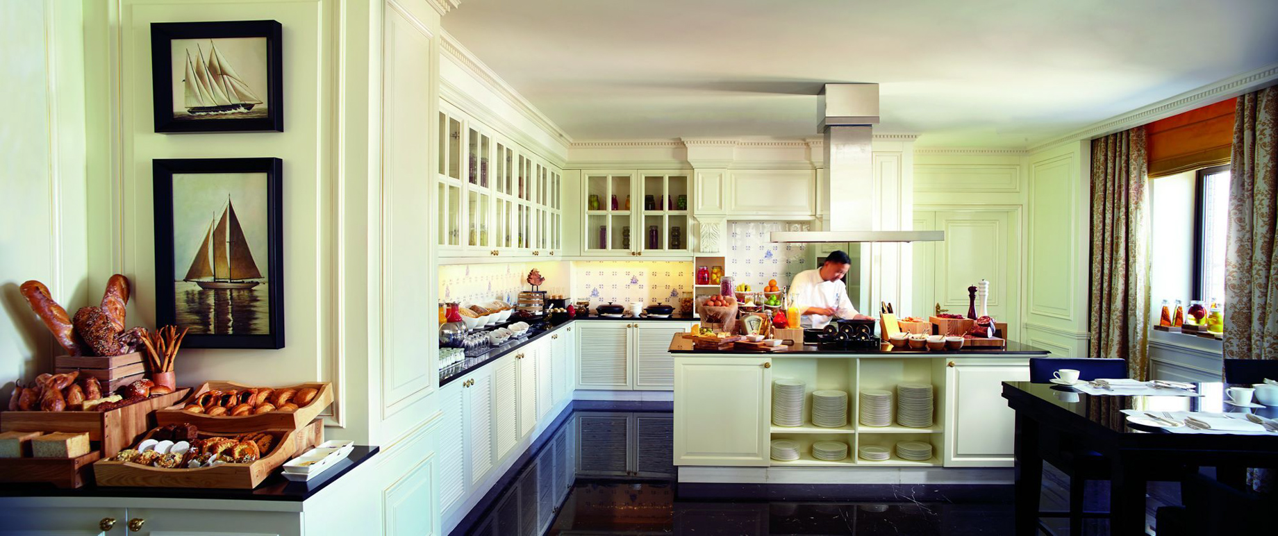 The Ritz-Carlton, Tianjin Hotel - Tianjin, China - The Club Level Kitchen