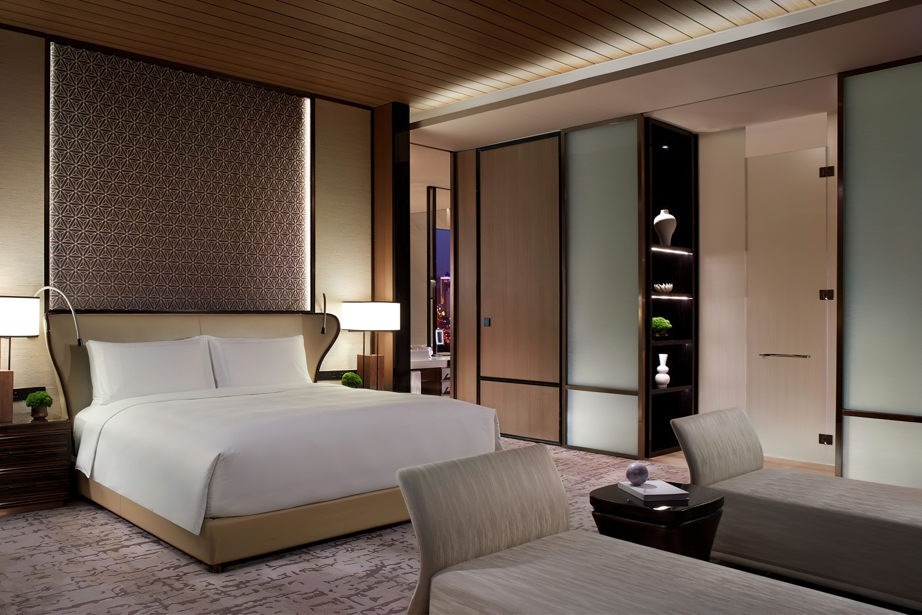 The Ritz-Carlton, Xi’an Hotel – Shaanxi, China – Presidential Suite Bedroom