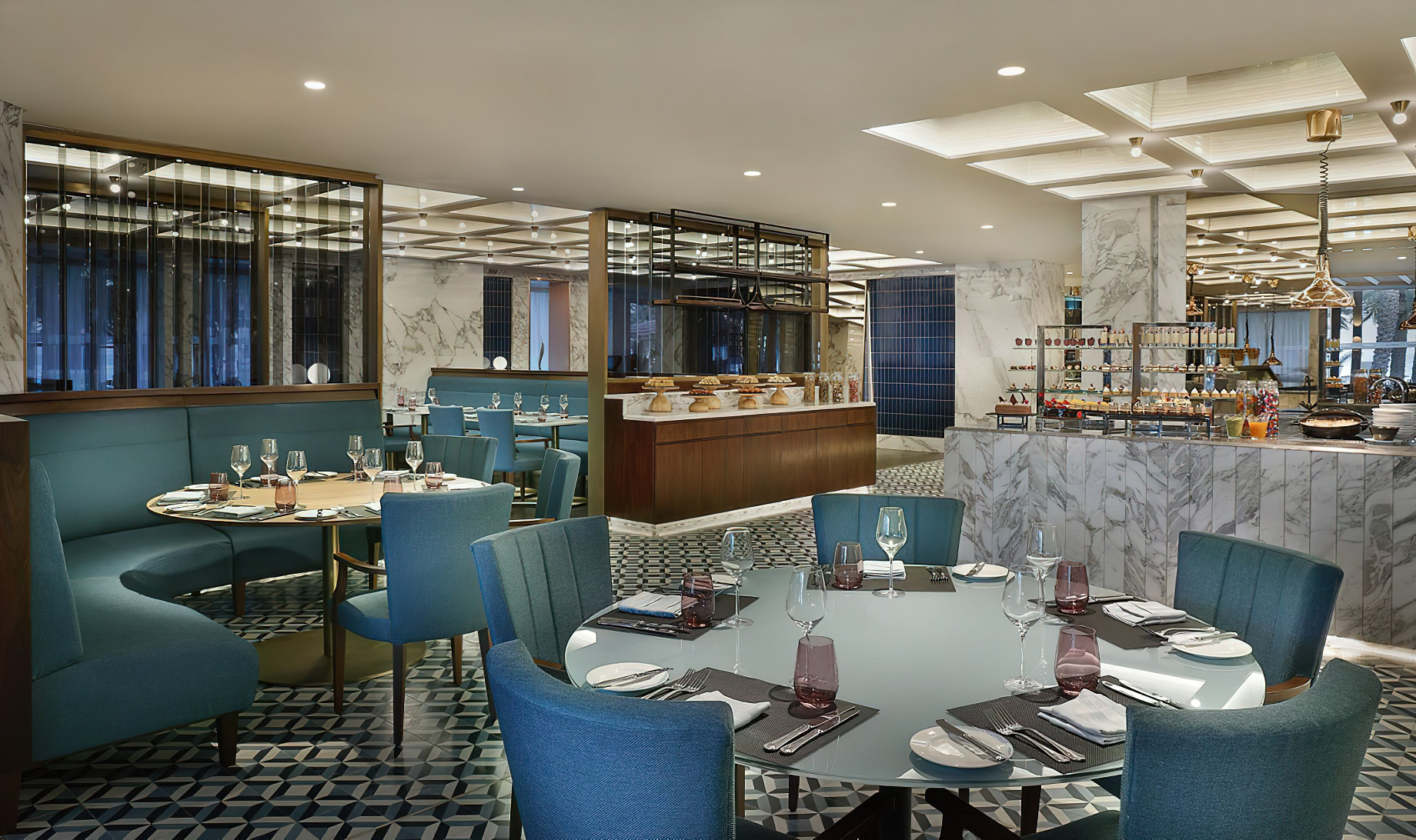Al Bustan Palace, A Ritz-Carlton Hotel - Muscat, Oman - Al Khiran Kitchen Restaurant