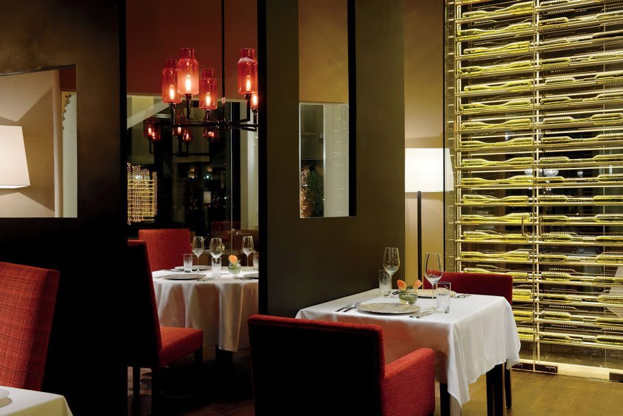 The Ritz-Carlton Abu Dhabi, Grand Canal Hotel - Abu Dhabi, UAE - The Forge Steakhouse Restaurant