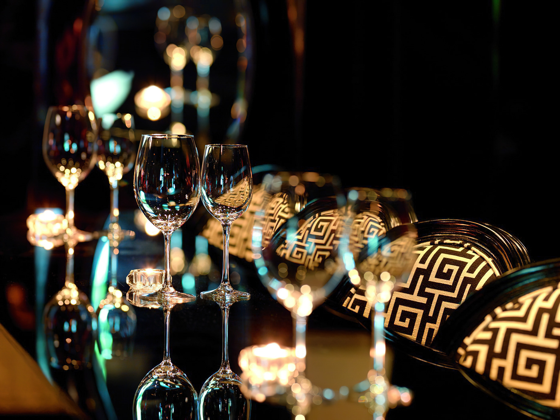 The Ritz-Carlton, Bahrain Resort Hotel – Manama, Bahrain – Plums Steakhouse Glasses