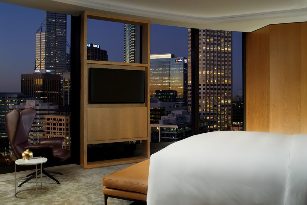 The Ritz-Carlton, Perth Hotel - Perth, Australia - The Ritz-Carlton Suite Bedroom