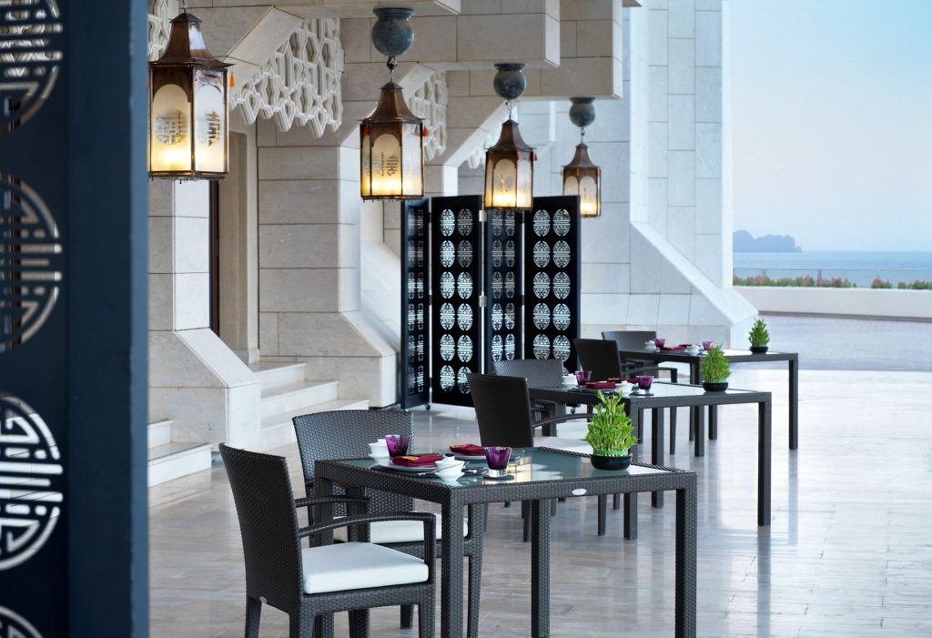Al Bustan Palace, A Ritz-Carlton Hotel - Muscat, Oman - China Mood Terrace