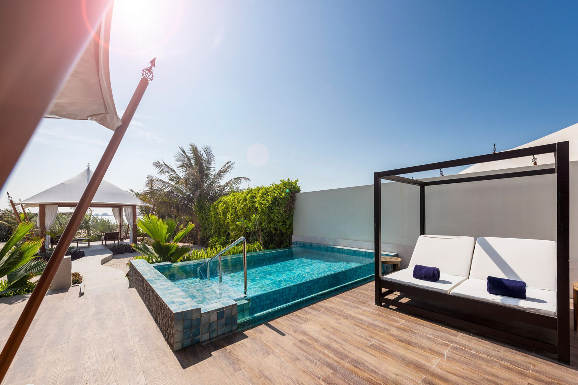 The Ritz-Carlton Ras Al Khaimah, Al Hamra Beach Hotel - UAE - Villa Pool Deck