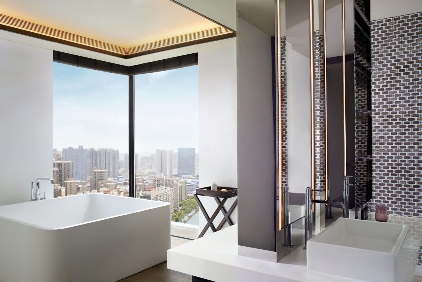 The Ritz-Carlton, Xi’an Hotel - Shaanxi, China - Deluxe Suite Bathroom