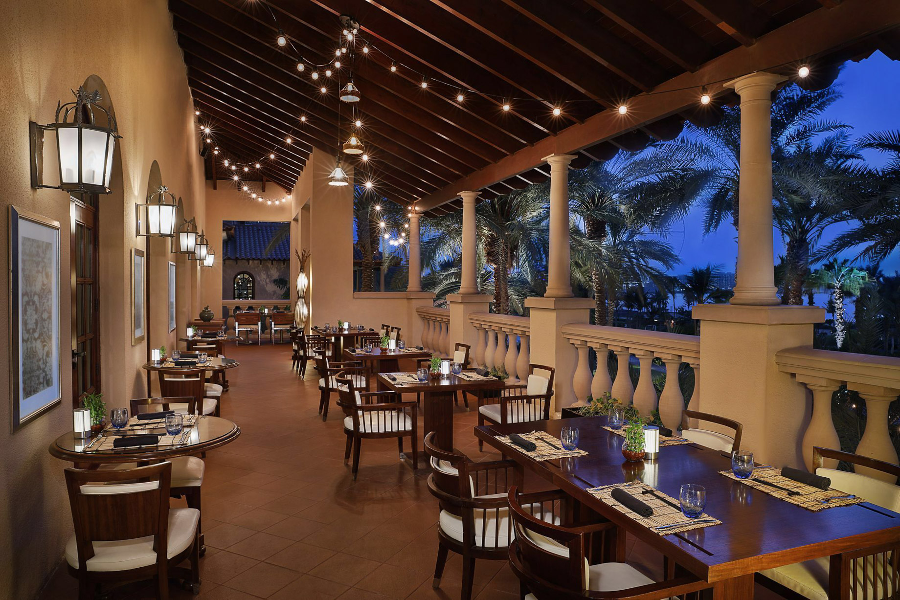 The Ritz-Carlton, Dubai Hotel – JBR Beach, Dubai, UAE – Blue Jade Restaurant Terrace