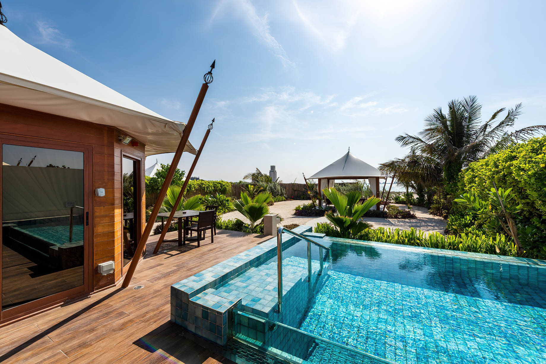 The Ritz-Carlton Ras Al Khaimah, Al Hamra Beach Hotel – UAE – Villa Pool Deck