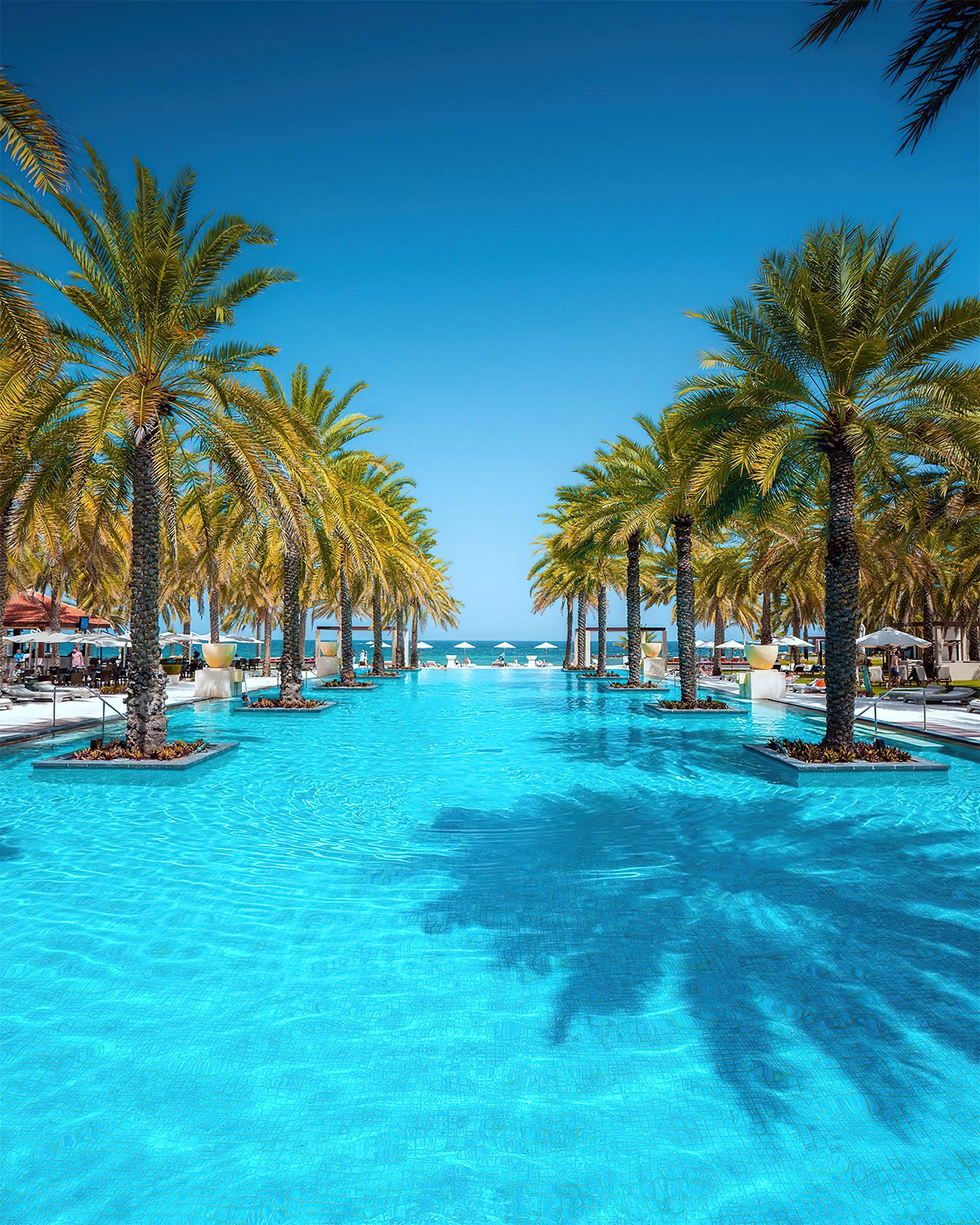 Al Bustan Palace, A Ritz-Carlton Hotel – Muscat, Oman – Infinity Pool Ocean View