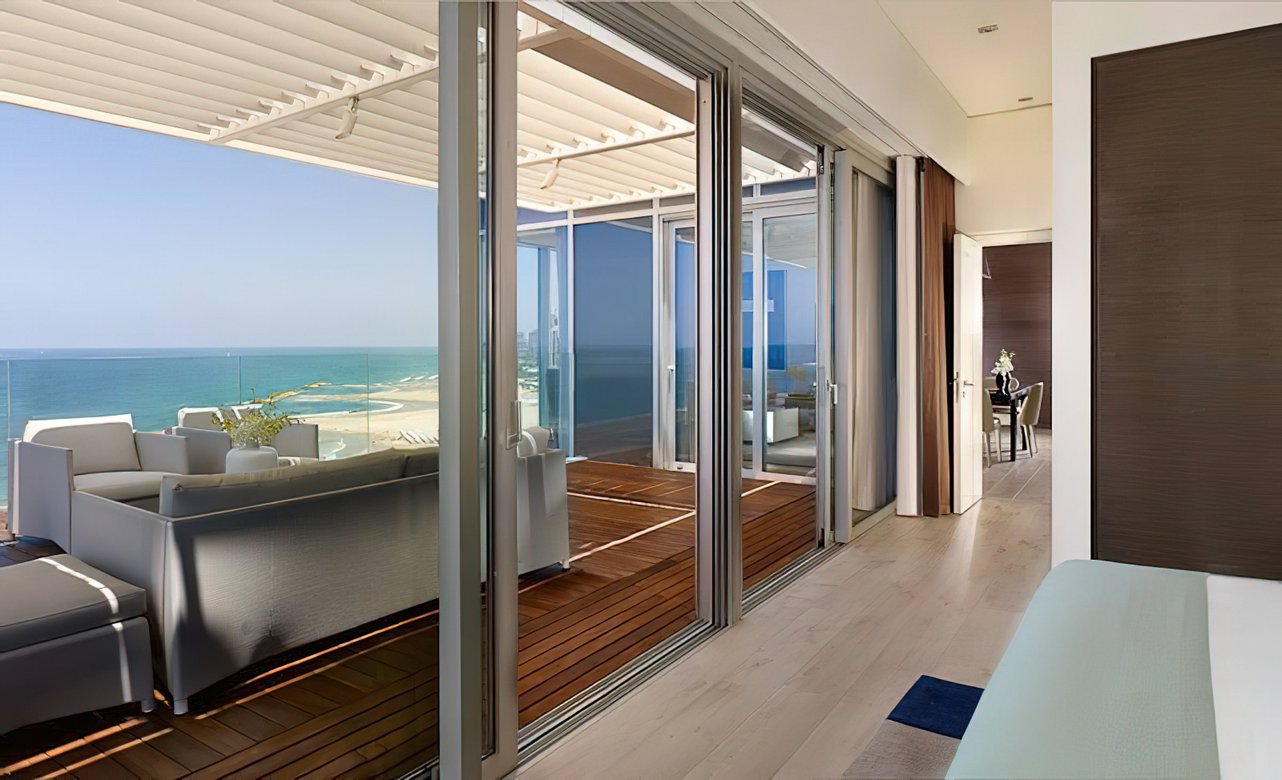 The Ritz-Carlton, Herzliya Hotel – Herzliya, Israel – Outdoor Beach View Deck
