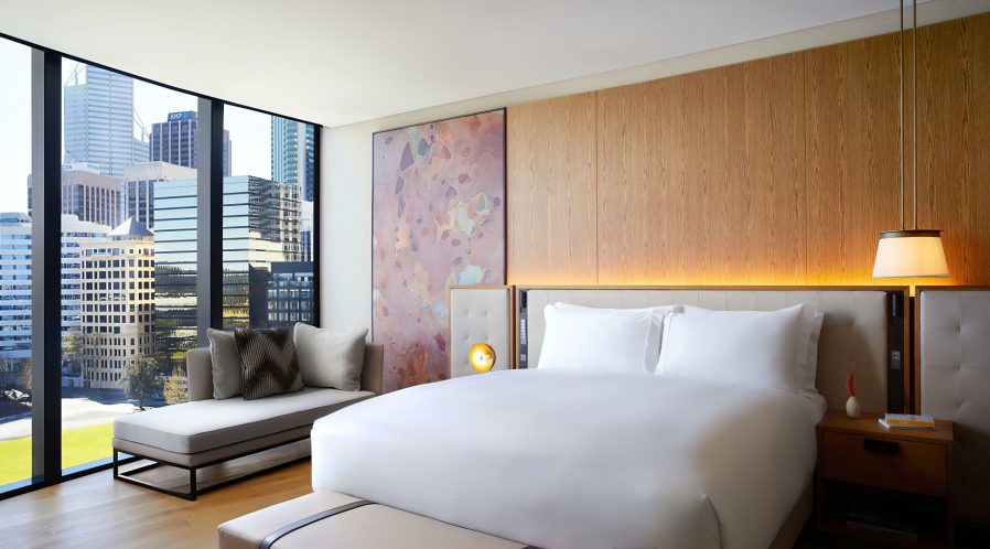 The Ritz-Carlton, Perth Hotel - Perth, Australia - Elizabeth Quay Suite Bedroom