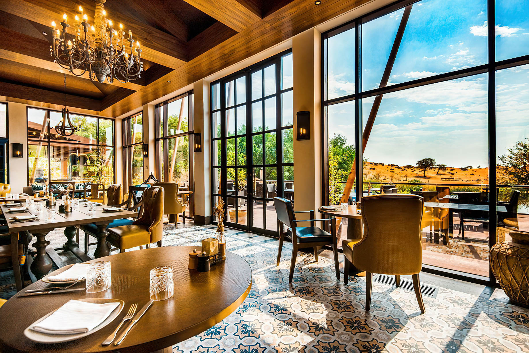 The Ritz-Carlton Ras Al Khaimah, Al Wadi Desert Resort - UAE - Farmhouse Restaurant View