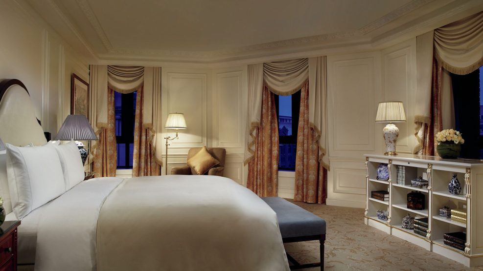 The Ritz-Carlton, Tianjin Hotel - Tianjin, China - Victoria Suite Bedroom