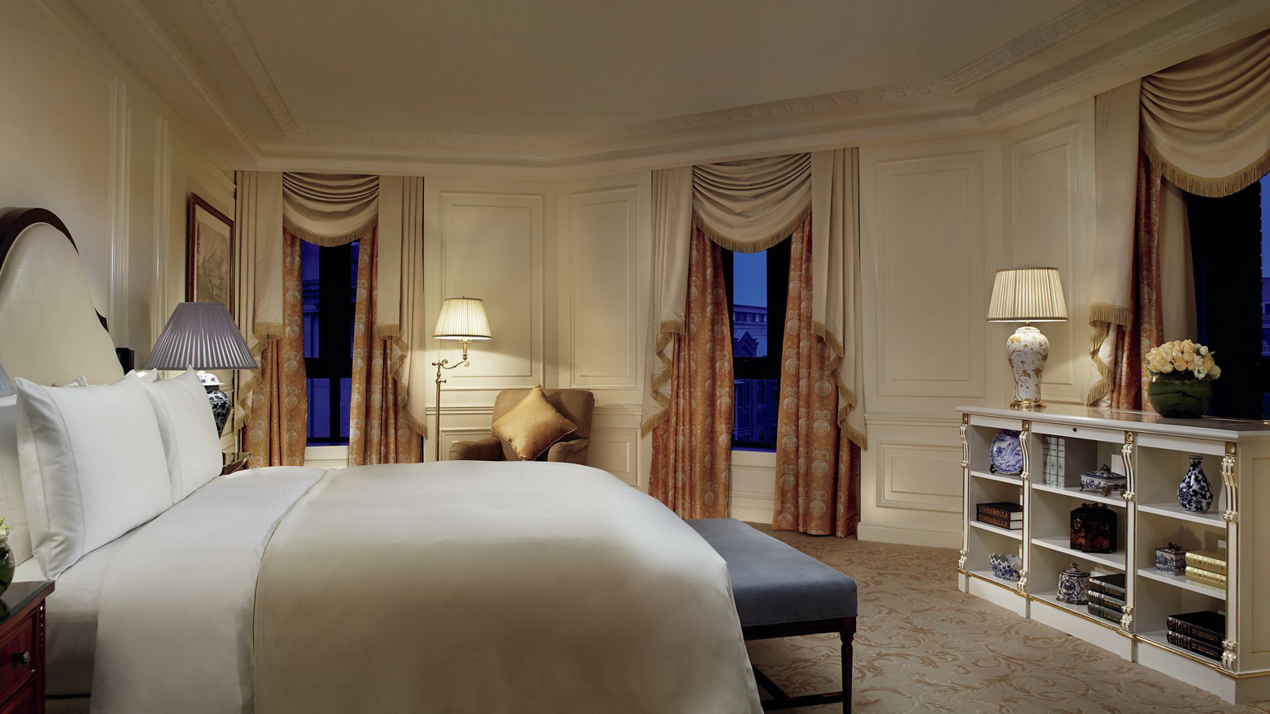 The Ritz-Carlton, Tianjin Hotel – Tianjin, China – Victoria Suite Bedroom