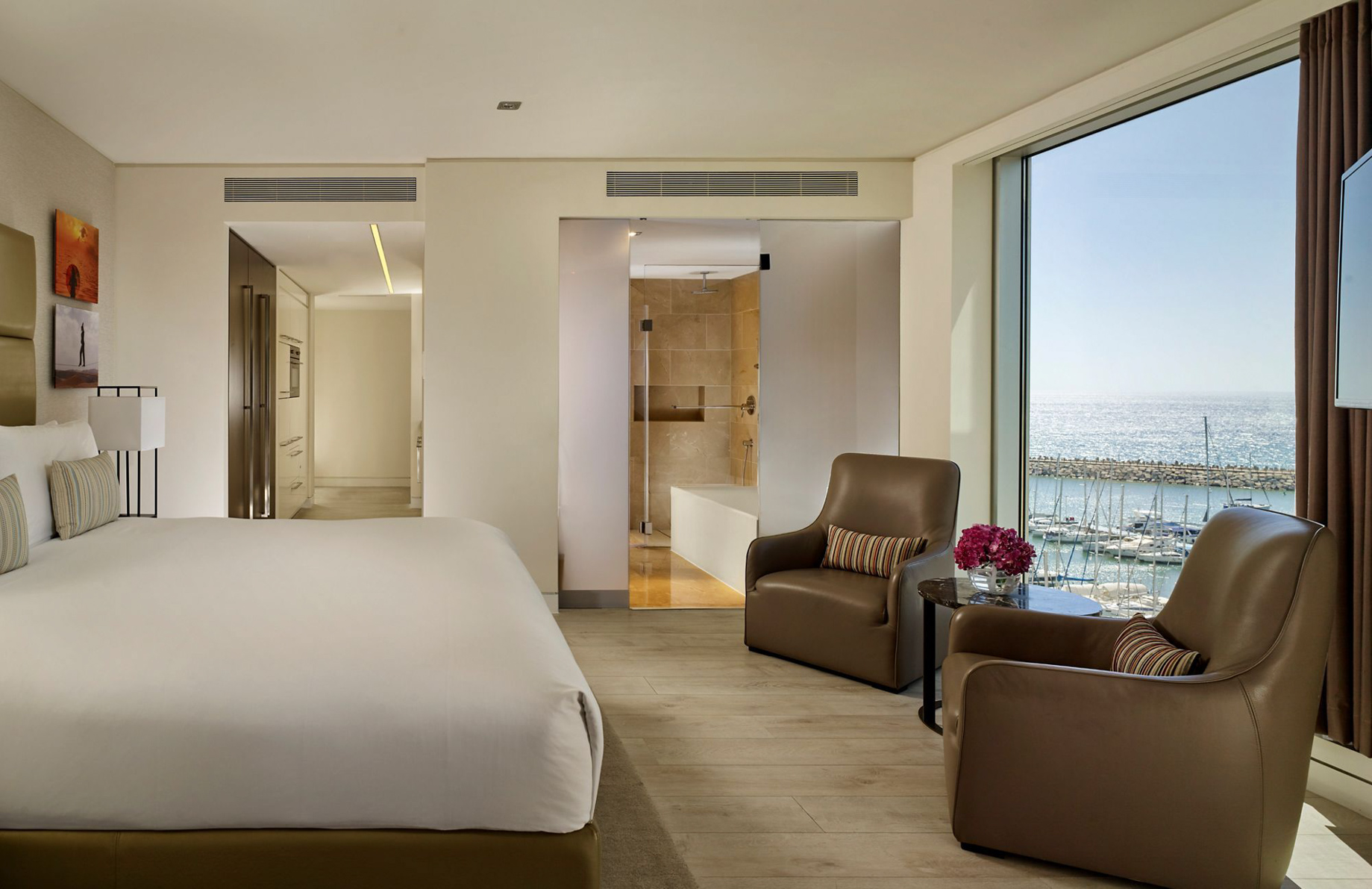 The Ritz-Carlton, Herzliya Hotel – Herzliya, Israel – Guest Suite Bedroom
