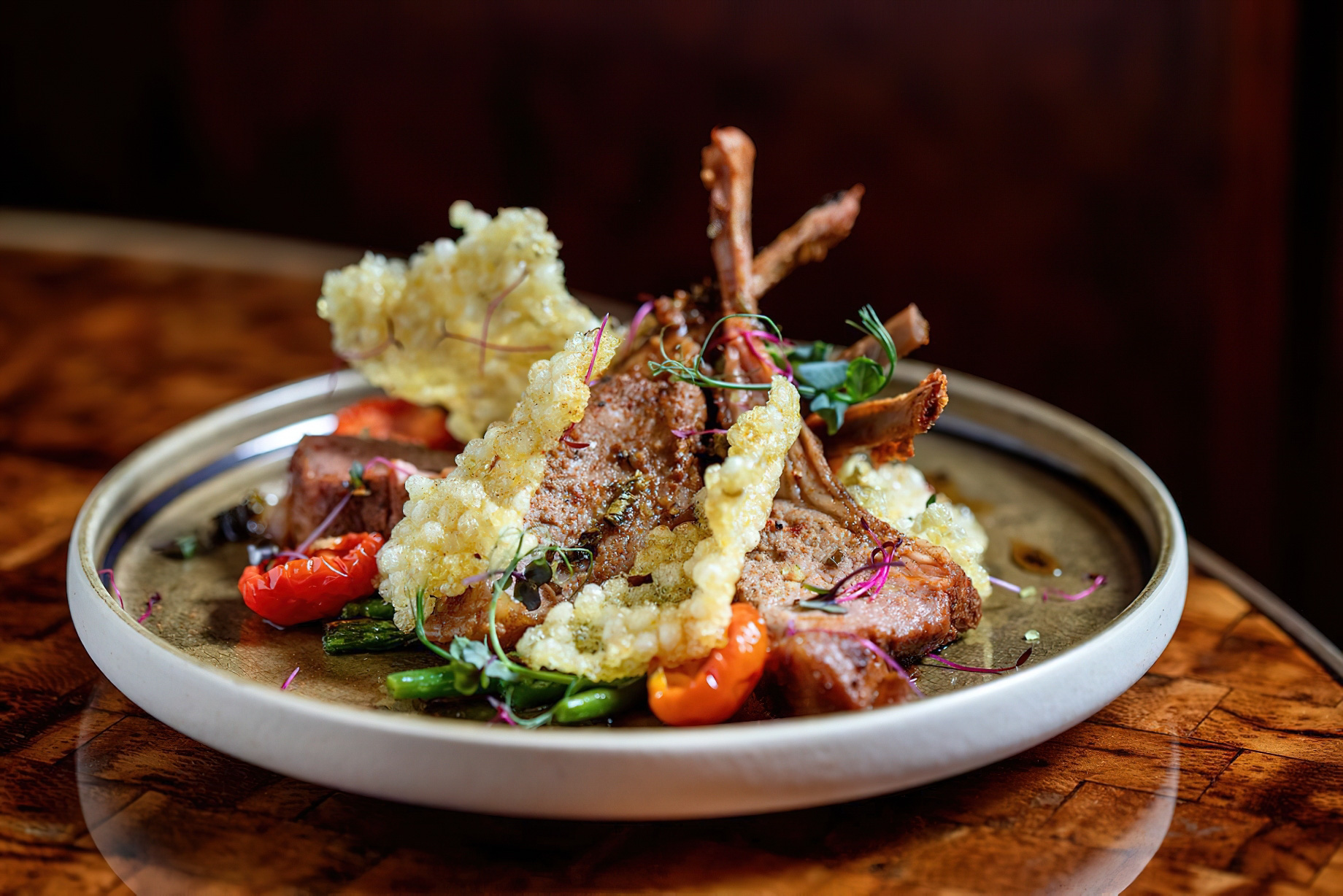 Sharq Village & Spa, A Ritz-Carlton Hotel – Doha, Qatar – El Cedro Tasting Room Gourmet Plate