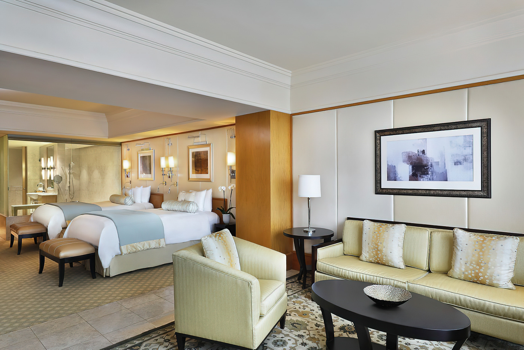 The Ritz-Carlton, Dubai International Financial Centre Hotel – UAE – Junior Suite Living Area