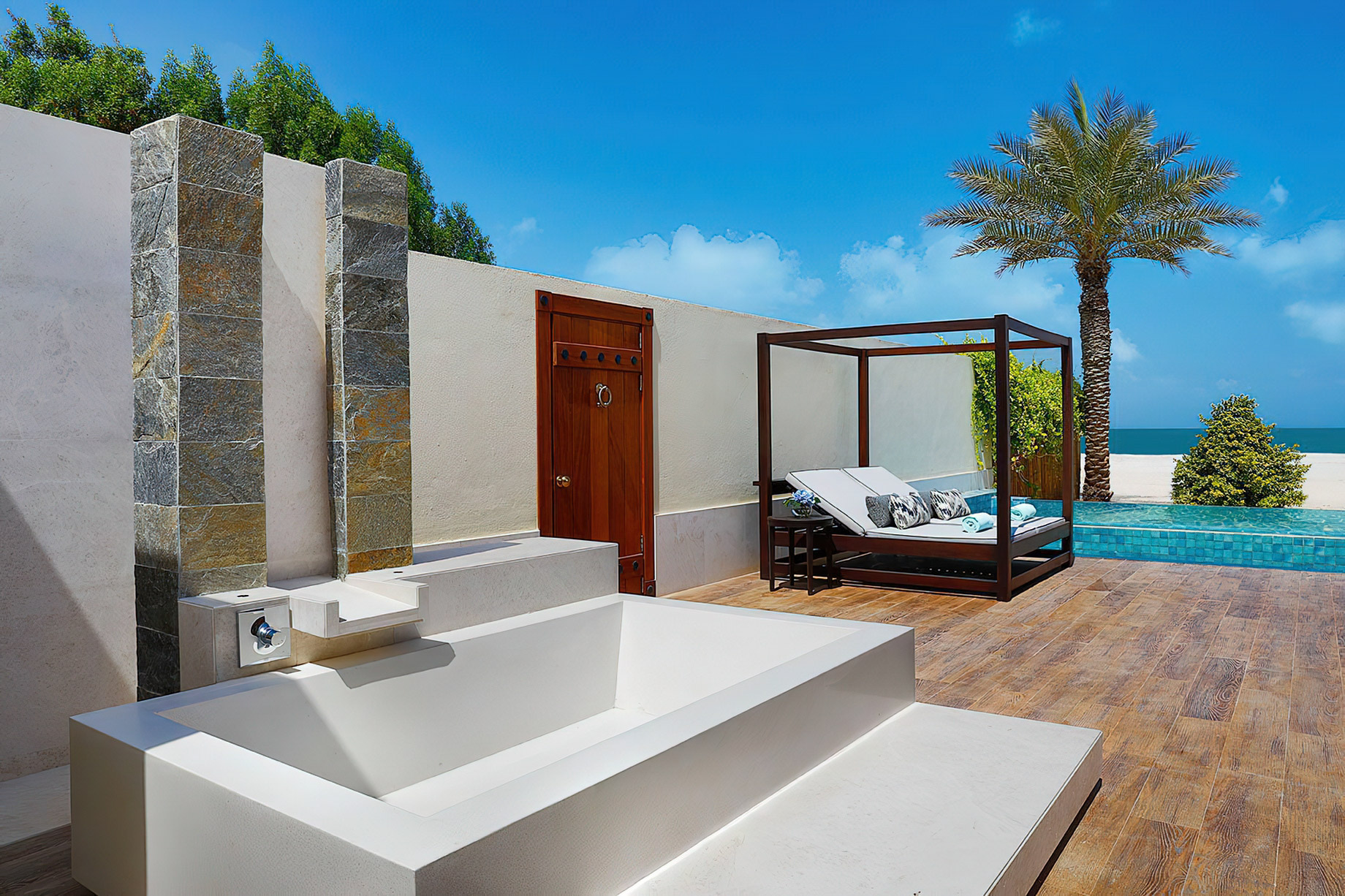 The Ritz-Carlton Ras Al Khaimah, Al Hamra Beach Hotel – UAE – Villa Deck