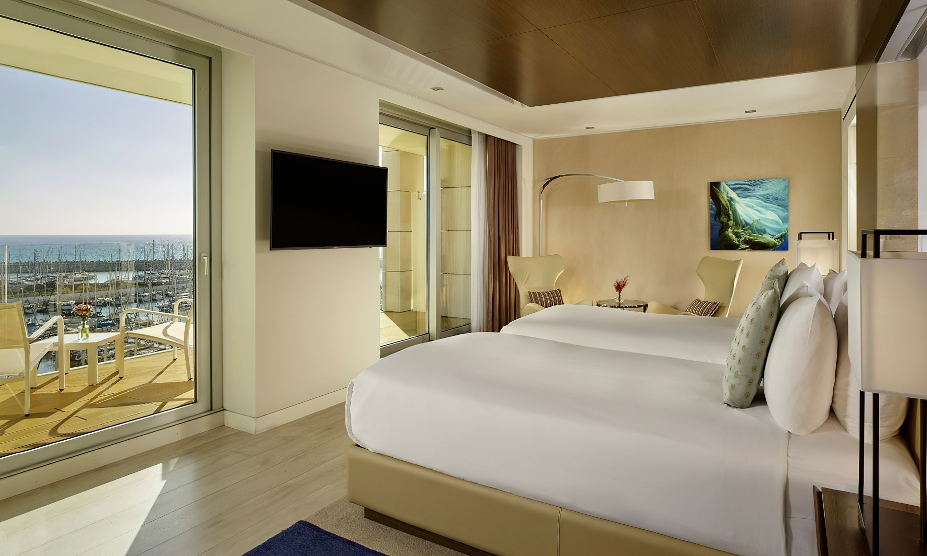 The Ritz-Carlton, Herzliya Hotel – Herzliya, Israel – Deluxe Marina View Room Twin View