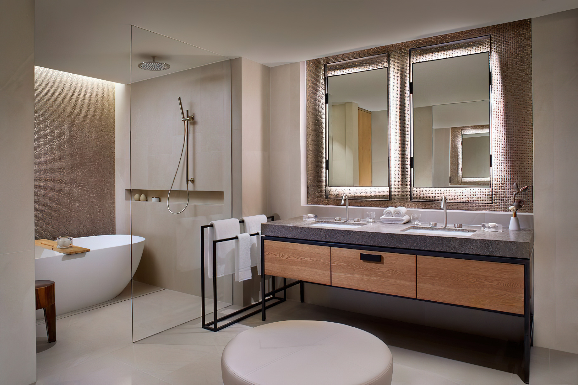 The Ritz-Carlton, Perth Hotel – Perth, Australia – Langley Park Suite Bathroom