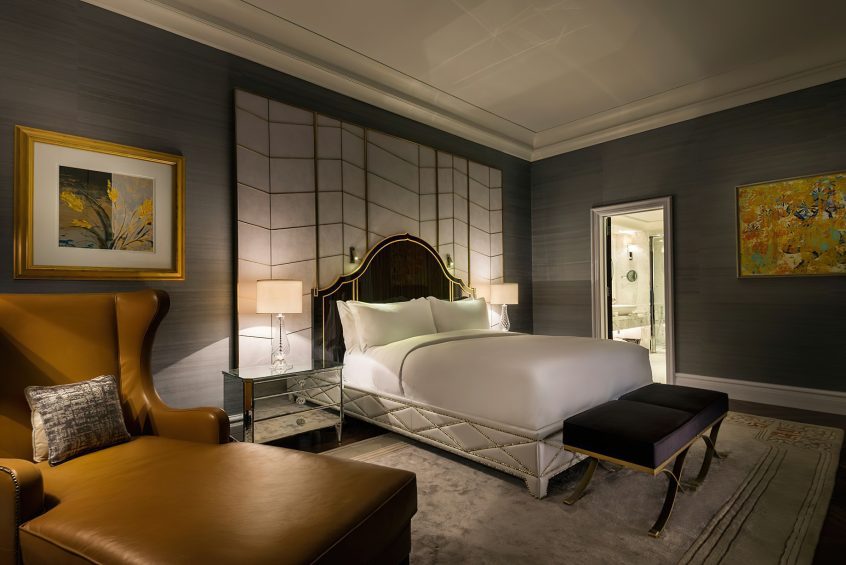 The Ritz-Carlton, Doha Hotel - Doha, Qatar - Amiri Suite Bedroom