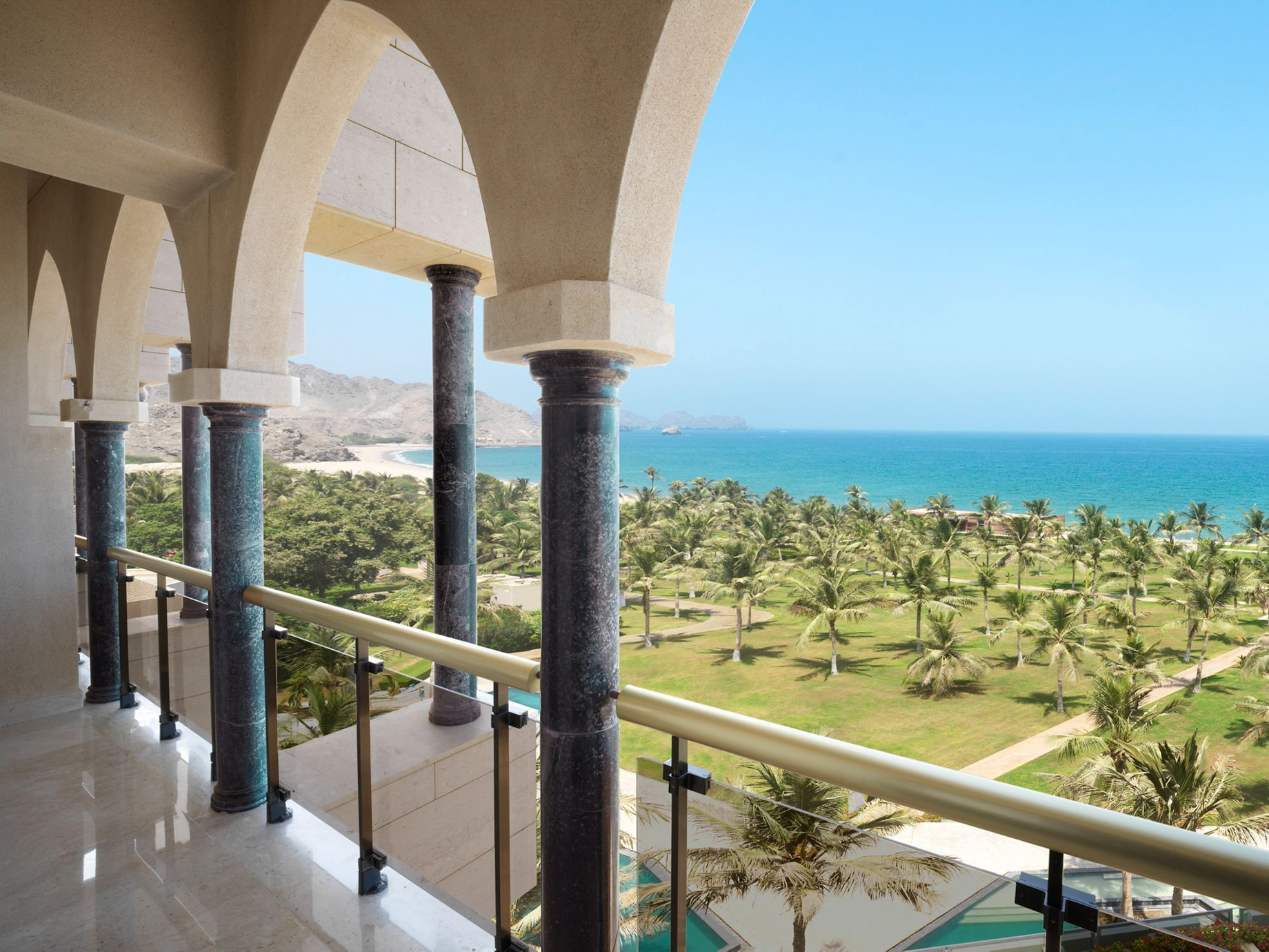 Al Bustan Palace, A Ritz-Carlton Hotel – Muscat, Oman – Executive Suite Balcony