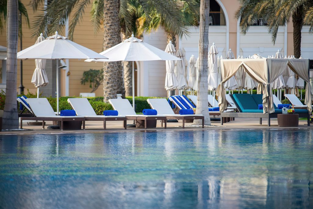The Ritz-Carlton Abu Dhabi, Grand Canal Hotel - Abu Dhabi, UAE - Pool Deck Chairs