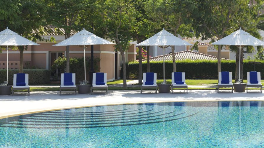 The Ritz-Carlton Abu Dhabi, Grand Canal Hotel - Abu Dhabi, UAE - Pool Deck