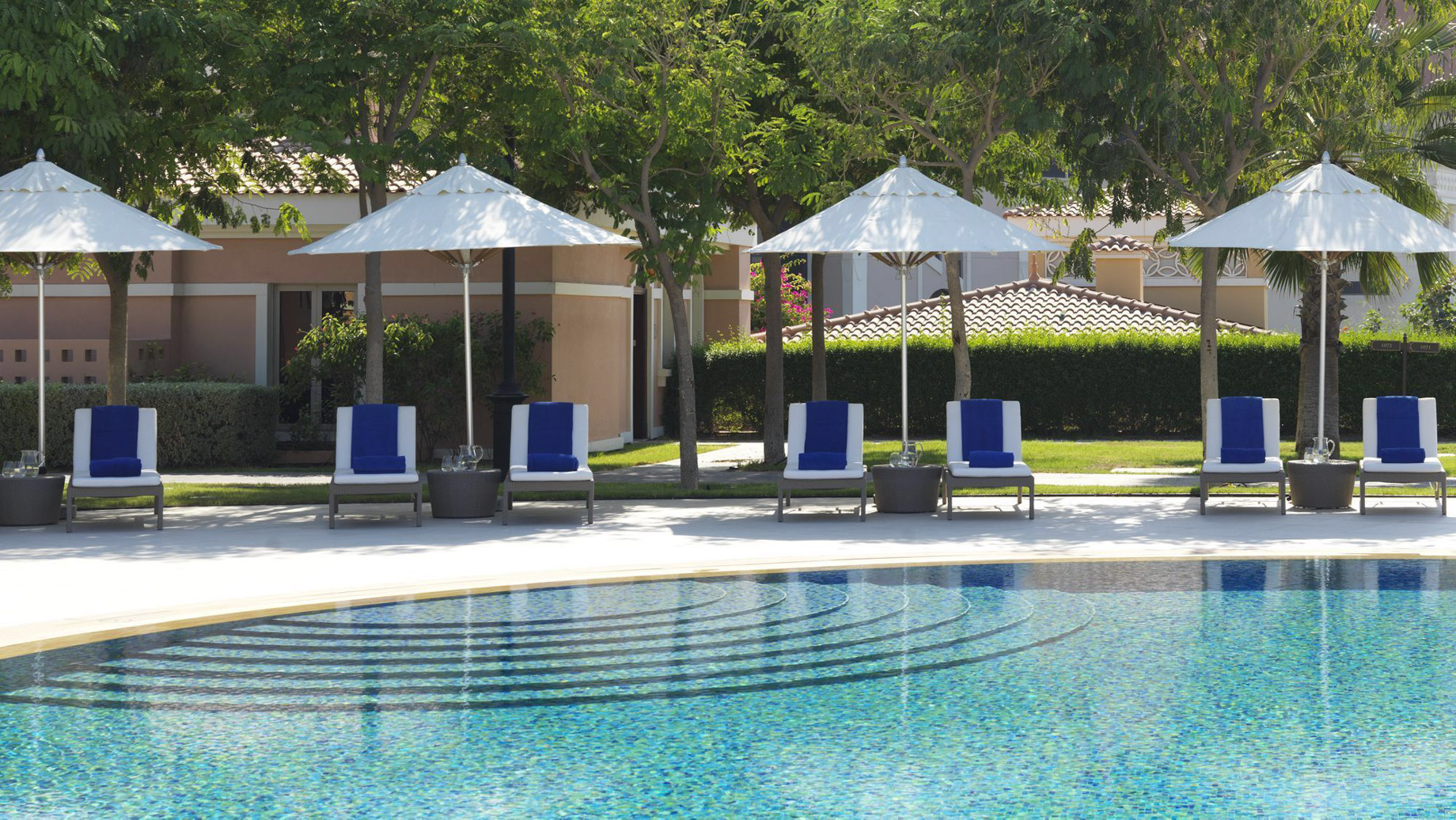 The Ritz-Carlton Abu Dhabi, Grand Canal Hotel – Abu Dhabi, UAE – Pool Deck