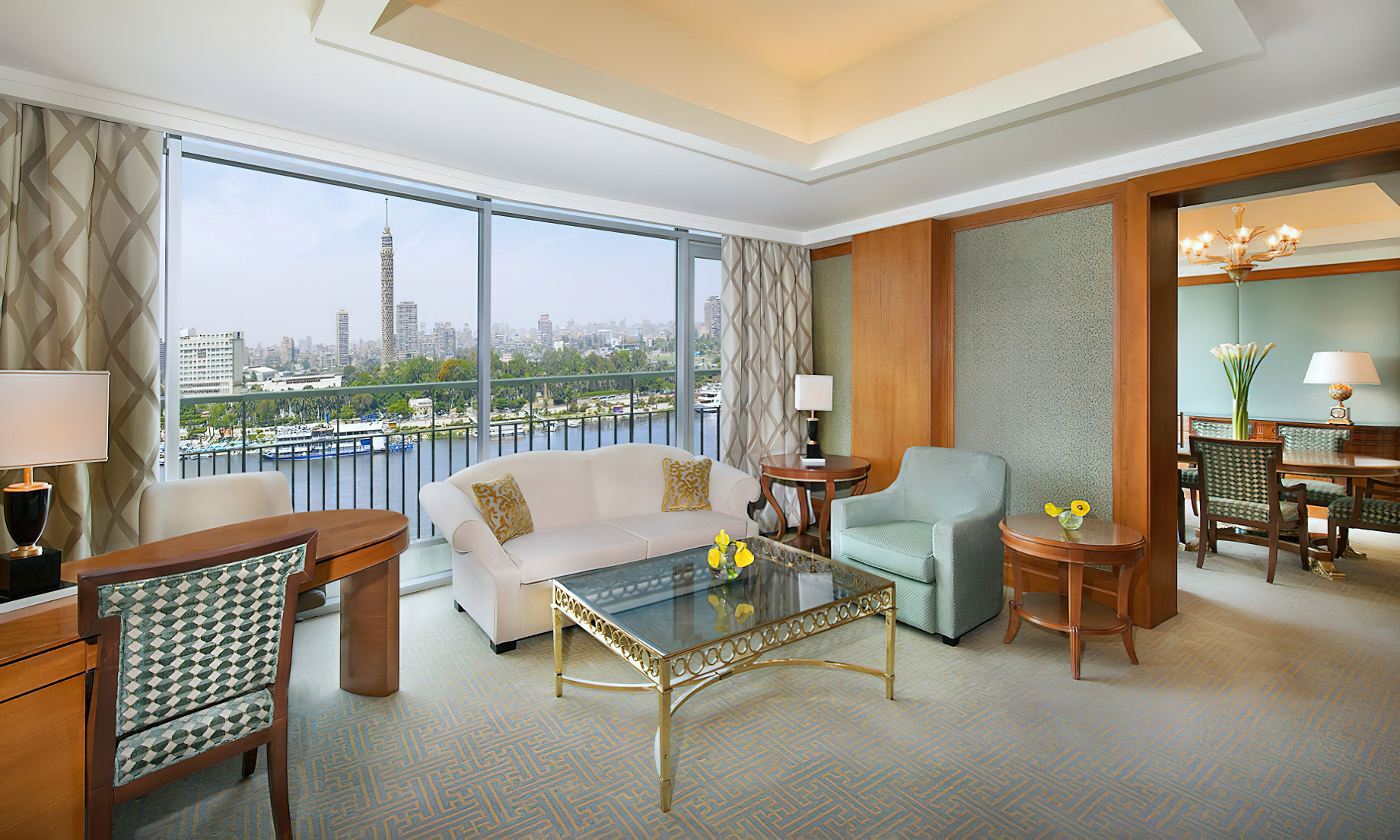 The Nile Ritz-Carlton, Cairo Hotel – Cairo, Egypt – Presidential Suite