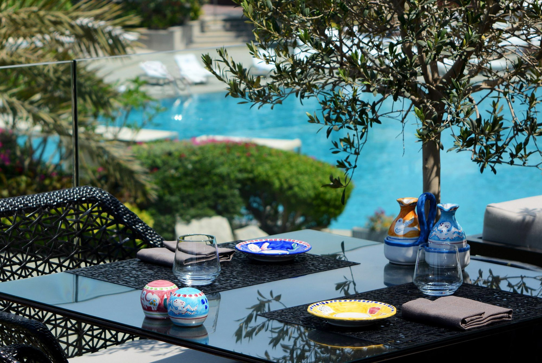 The Ritz-Carlton, Bahrain Resort Hotel – Manama, Bahrain – Primavera Restaurant Osteria Contemporanea Outdoor Dining