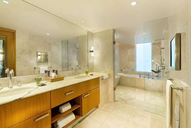 The Ritz-Carlton, Dubai International Financial Centre Hotel - UAE - Ambassador Suite Bathroom