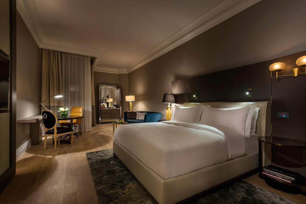 The Ritz-Carlton, Doha Hotel - Doha, Qatar - Deluxe Room King Bed