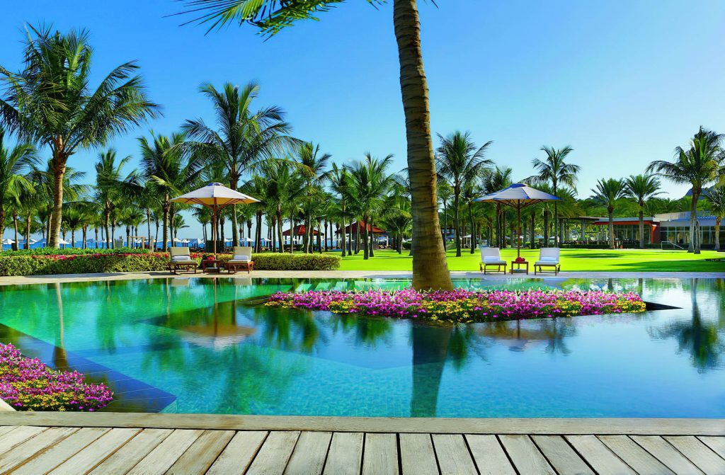 Al Bustan Palace, A Ritz-Carlton Hotel - Muscat, Oman - Lagoon Pool