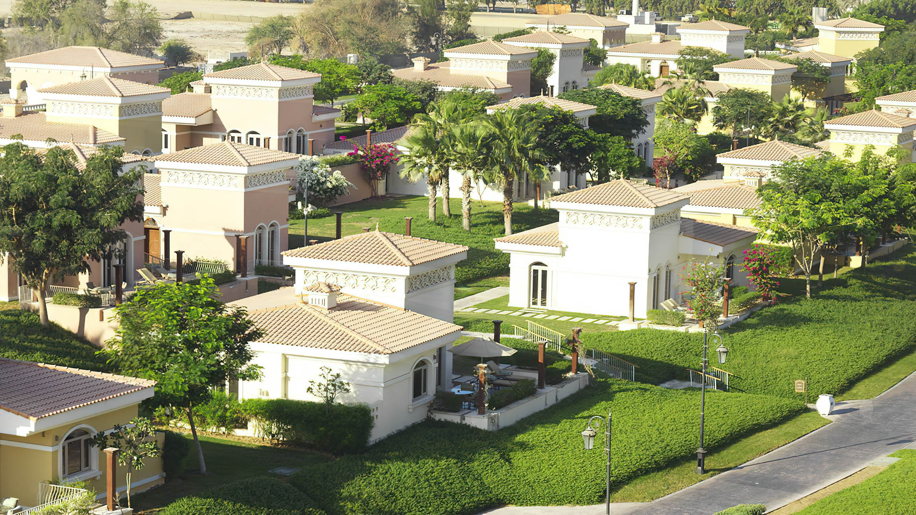 The Ritz-Carlton Abu Dhabi, Grand Canal Hotel – Abu Dhabi, UAE – Villas Exterior View