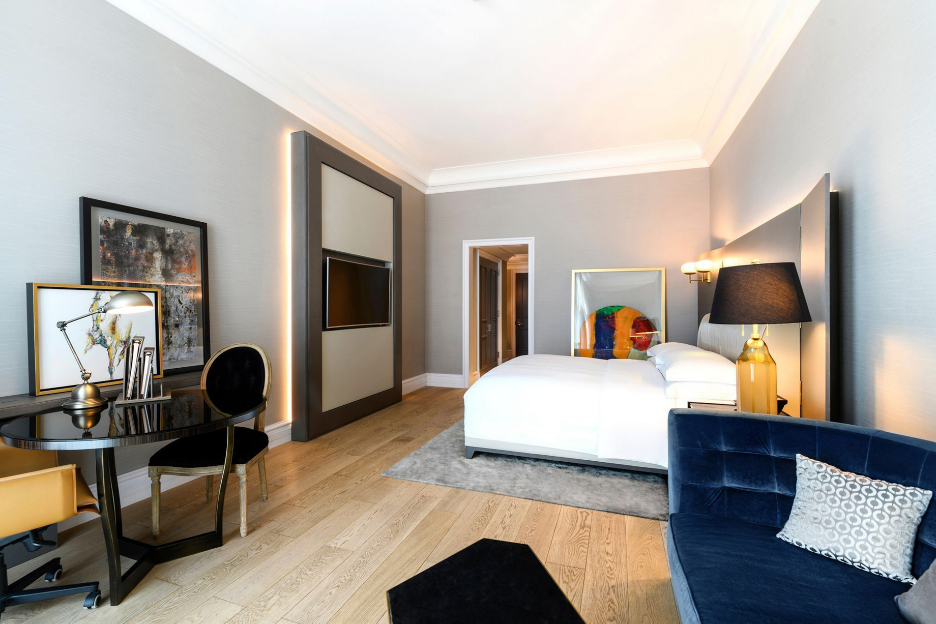 The Ritz-Carlton, Doha Hotel - Doha, Qatar - Deluxe Room