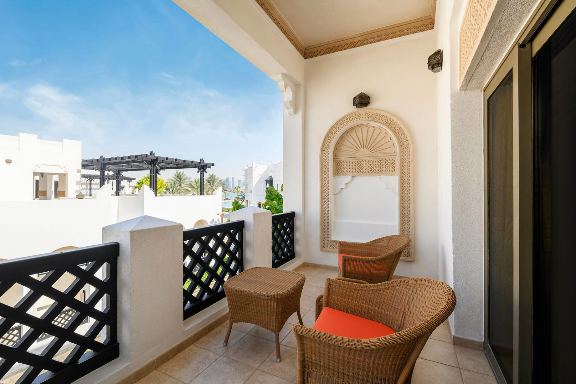 Sharq Village & Spa, A Ritz-Carlton Hotel – Doha, Qatar – Guest Balcony View