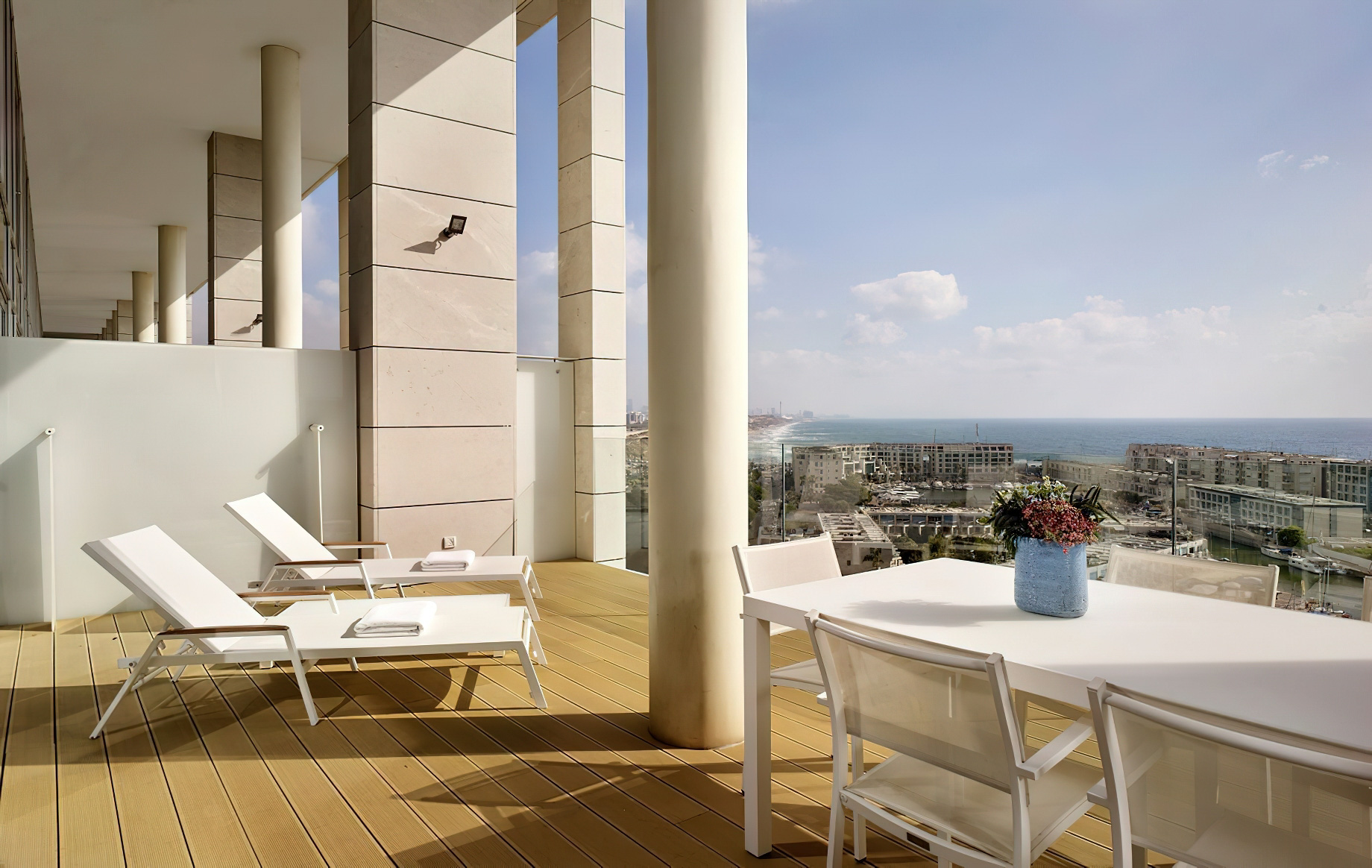 The Ritz-Carlton, Herzliya Hotel – Herzliya, Israel – Duplex Suite Balcony