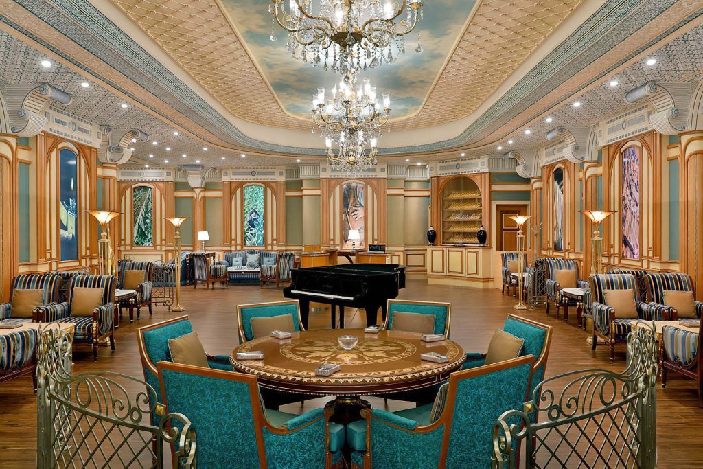The Ritz-Carlton, Riyadh Hotel - Riyadh, Saudi Arabia - Turquoise Cigar Lounge