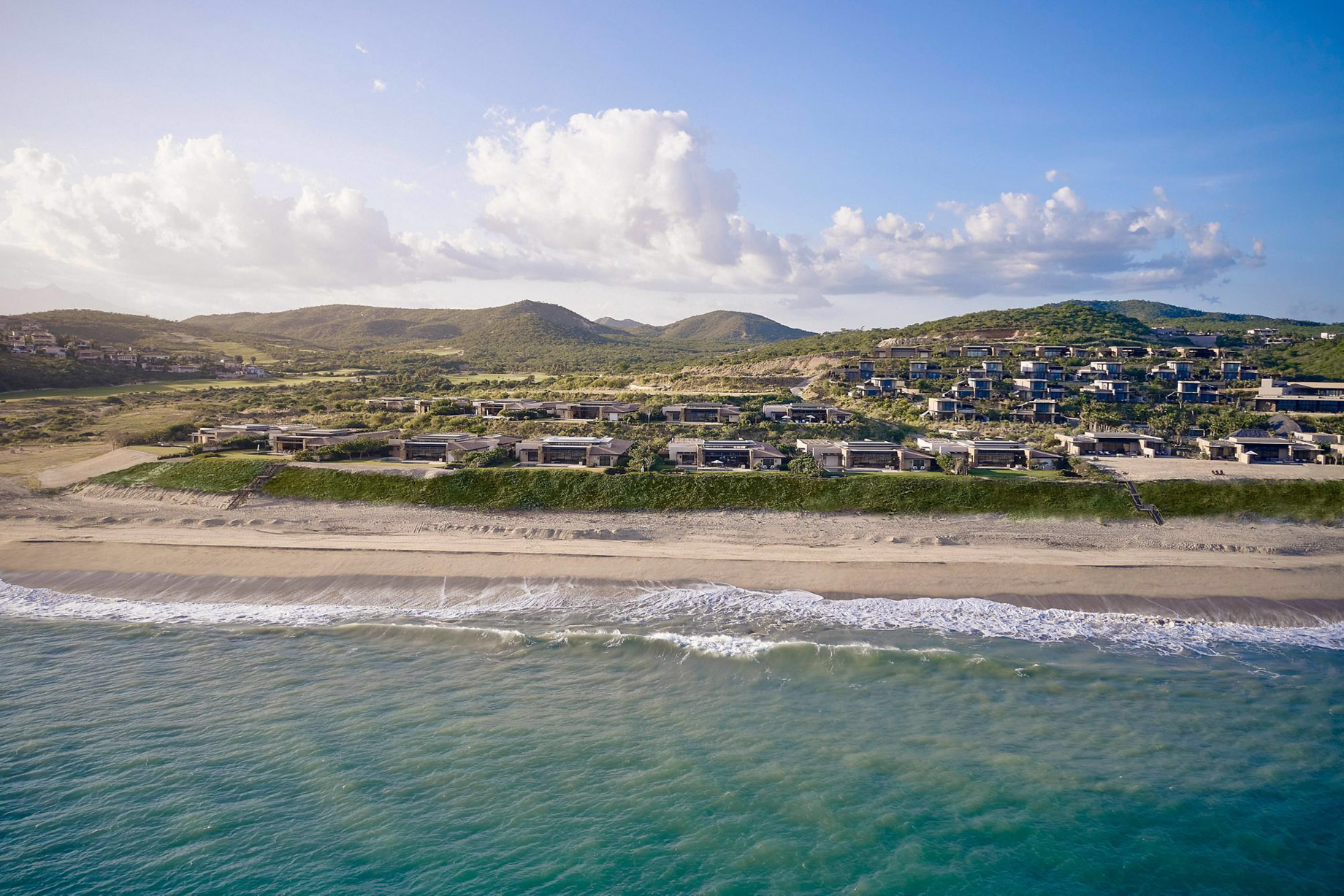 The Ritz-Carlton, Zadun Reserve Resort – Los Cabos, Mexico – Resort Beach Aerial View