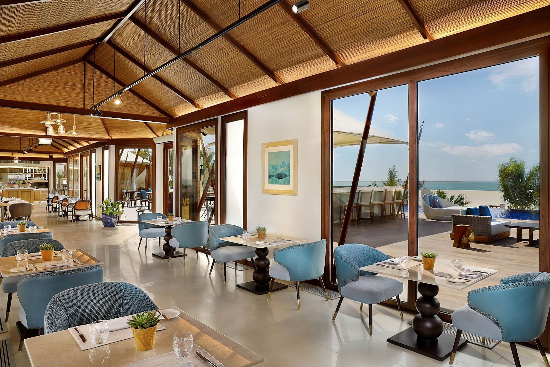 The Ritz-Carlton Ras Al Khaimah, Al Hamra Beach Hotel – UAE – Shore House Restaurant Interior