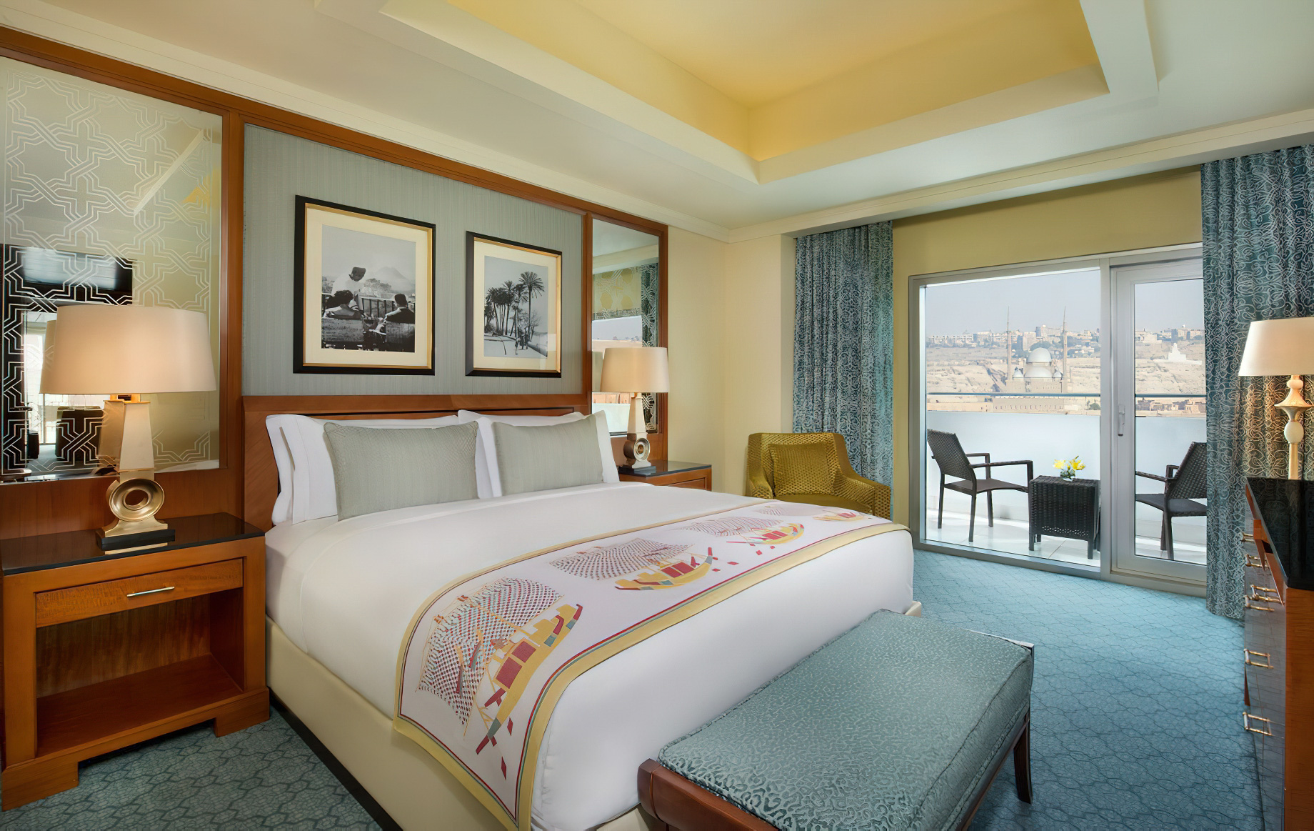 The Nile Ritz-Carlton, Cairo Hotel – Cairo, Egypt – The Ritz-Carlton Suite Bedroom